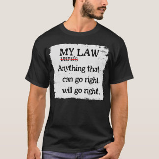 Camiseta Mi ley de atracción positiva contra la negatividad
