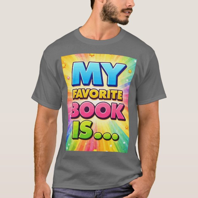 Camiseta Mi libro favorito es (Anverso)