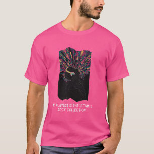 Camiseta Mi lista de reproducción es la colección de rock s