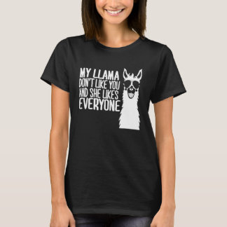 Camiseta Mi Llama no te gusta llama