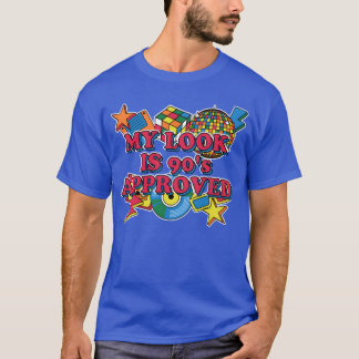 Camiseta Mi look está aprobado por los 90 1990 Retro Vintag