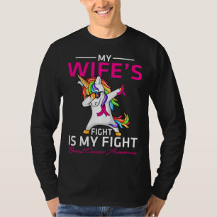 Camiseta Mi Lucha Contra El Cáncer De Mama Es Mi Lucha Conc