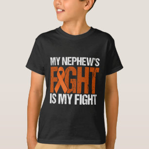 Camiseta Mi lucha contra la leucemia en mi lucha contra los