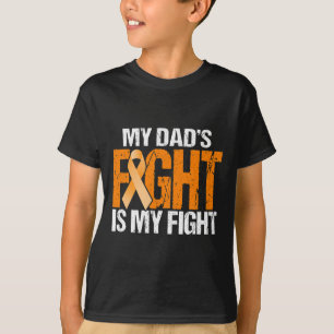 Camiseta Mi lucha contra la leucemia es el padre de la conc
