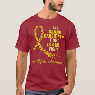 Camiseta Mi lucha de ABUELA es mi lucha Spina Bifida