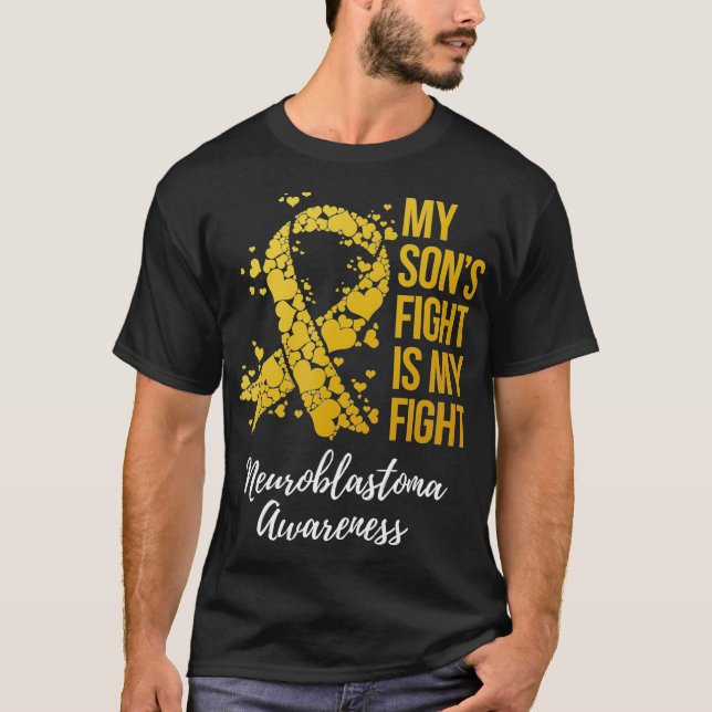 Camiseta Mi Lucha De Hijos Es Mi Neuroblastoma De Lucha (Anverso)