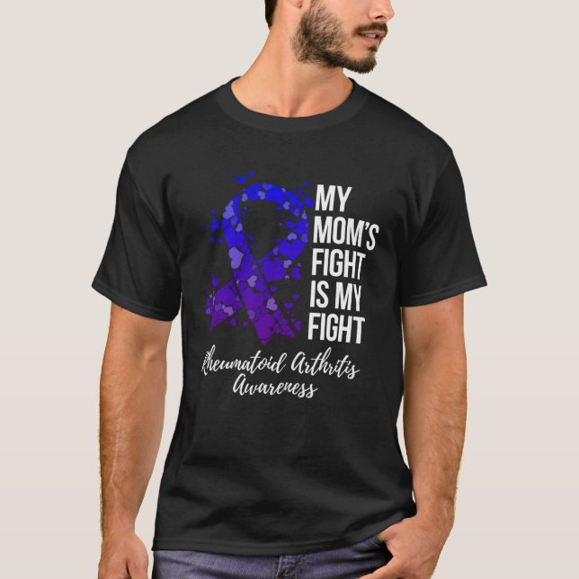 Camiseta Mi lucha Momu2019 es mi lucha contra la artritis r (Anverso)
