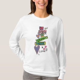Camiseta Mi lugar favorito es donde hay amor