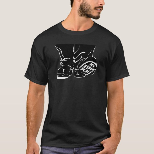 Camiseta Mi lugar feliz (Anverso)