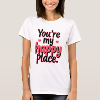 Camiseta Mi lugar feliz