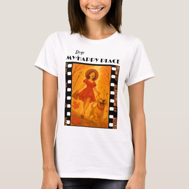 Camiseta Mi lugar feliz (Anverso)