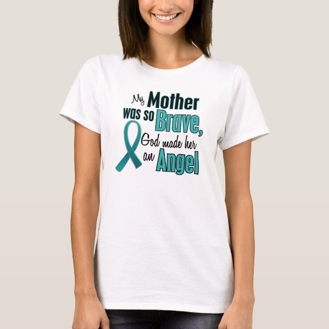 Camiseta Mi Madre Era Tan Valiente Que Dios La Hizo Una Cam (Anverso)