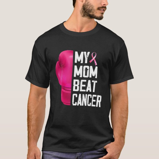Camiseta Mi madre golpea fuerte a la conciencia sobre el cá (Anverso)