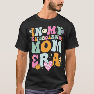 Camiseta Mi madre patinadora era retro para las madres