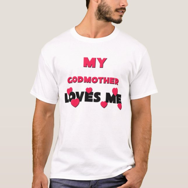 Camiseta Mi madrina me ama (Anverso)