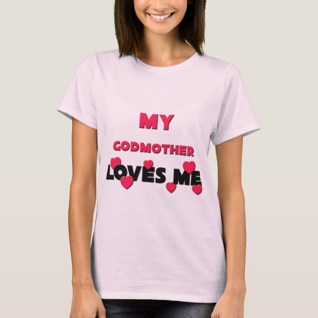 Camiseta Mi madrina me ama (Anverso)