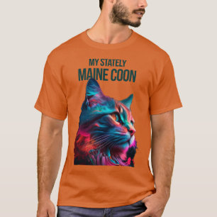 Camiseta Mi majestuoso Maine Coon