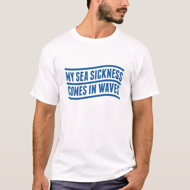 Camiseta Mi malestar marino (Anverso)