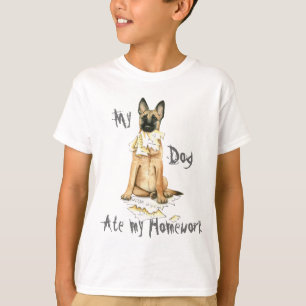 Camiseta Mi Malinois se comió mi hogar