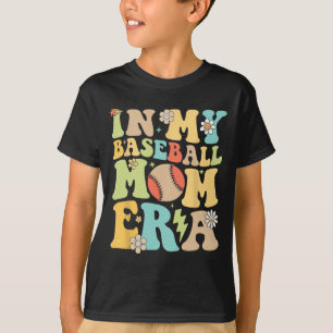 Camiseta Mi mamá de béisbol era divertida madre de béisbol 