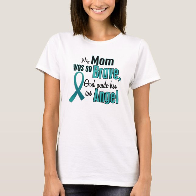 Camiseta Mi Mamá Era Tan Valiente Que Dios La Hizo Una Cami (Anverso)