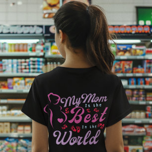 Camiseta Mi Mamá es la Mejor Mamá para las Niñas