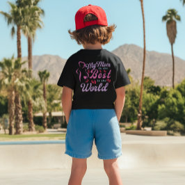 Camiseta Mi Mamá es la Mejor Mamá para los Chicos