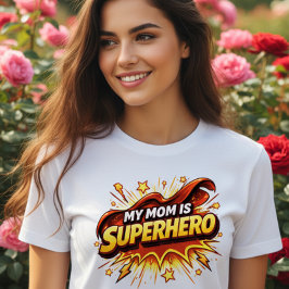 Camiseta Mi Mamá Es Superhéroe