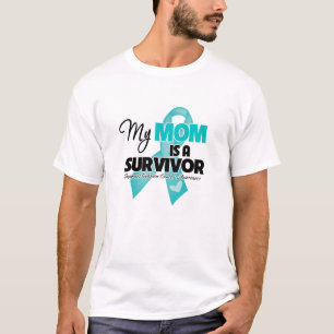 Camiseta Mi mamá es una sobreviviente - Cáncer de ovario
