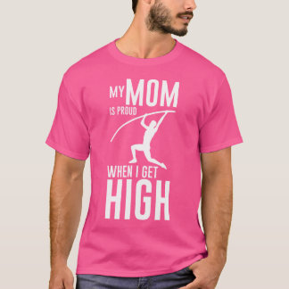 Camiseta Mi Mamá Está Orgullosa Cuando Obtengo Una Pista De