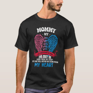 Camiseta Mi Mamá Mi Ángel Que Vigila Por Mi Espalda Nunca S