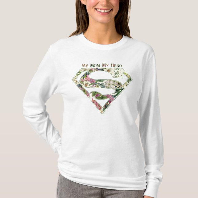 Camiseta Mi mamá mi héroe (Anverso)