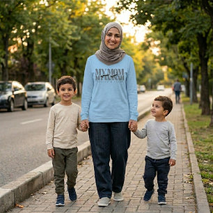 Camiseta MI MAMÁ MI JANNAH Regalo personalizado para mamá m