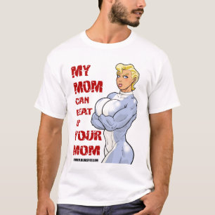 Camiseta Mi mamá puede batir para arriba a su mamá