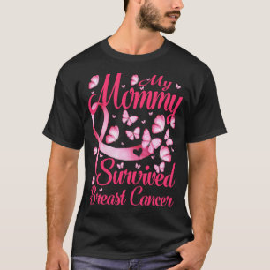 Camiseta Mi mamá sobrevivió a sobreviviente de conciencia s