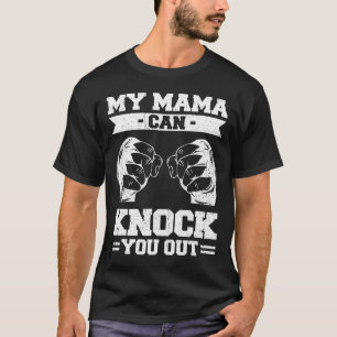 Camiseta Mi Mama te puede noquear Kickboxing