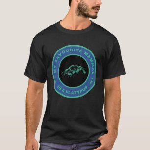 Camiseta Mi mamífero favorito es el Platypus