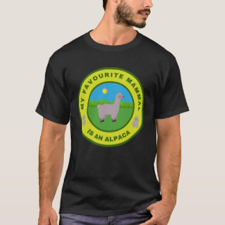 Camiseta Mi mamífero favorito es la Alpaca