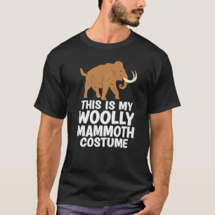 Camiseta Mi Mamut Lana Costume Extinto Prehistor Animal