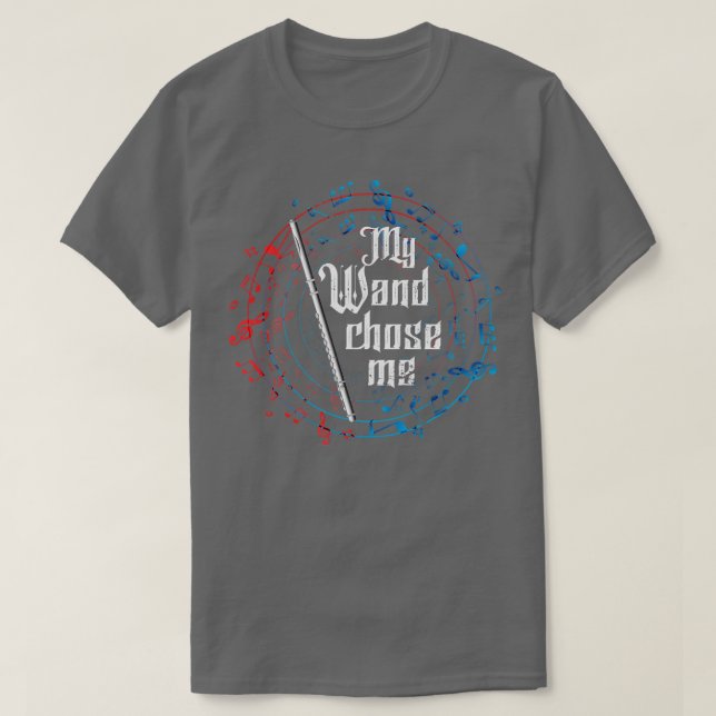 Camiseta Mi mano me eligió flauta 1 (Diseño del anverso)
