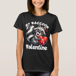 Camiseta mi mapache es mi valentina