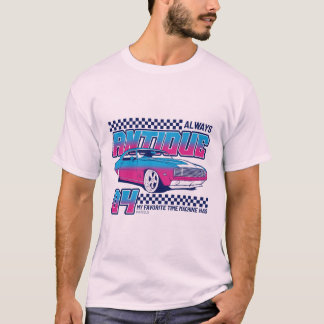 Camiseta Mi Máquina del Tiempo Favorita Tiene Cuatro Ruedas