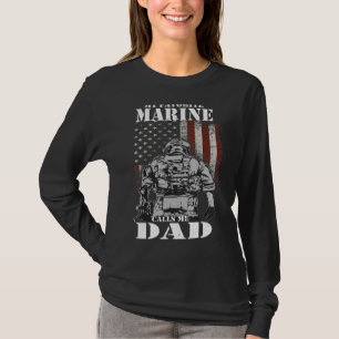 Camiseta Mi marine favorito me llama Día del Padre Mari