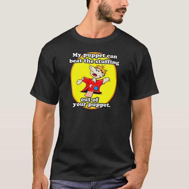 CAMISETA MI MARIONETA PUEDE BATIR SU MARIONETA (Anverso)