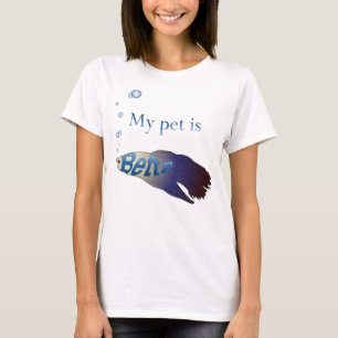 Camiseta Mi mascota es Betta