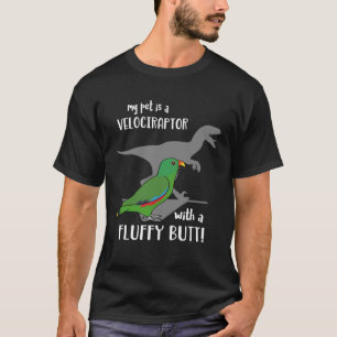 Camiseta Mi mascota es un velocímetro con un agujereado tra