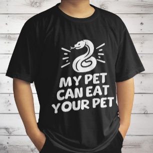Camiseta Mi Mascota Puede Comer A Su Mascota, Divertido Rep