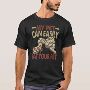 Camiseta Mi Mascota Puede Comer Fácilmente Su Mascota Ball