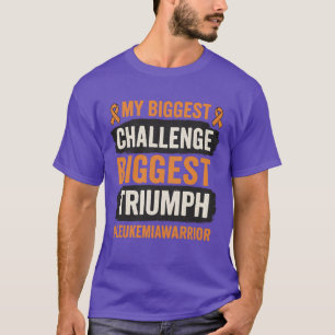 Camiseta Mi mayor desafío será mi mayor triunfo