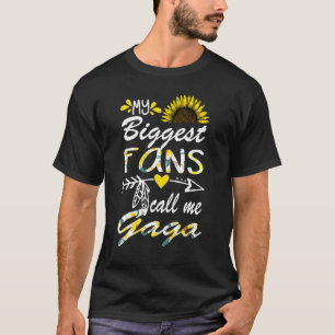 Camiseta Mi mayor fan me llama Día de la Madre de la abuela